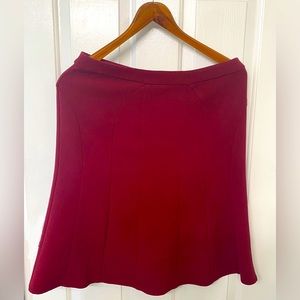 Lapis Skirt/Dark Red/Size Large